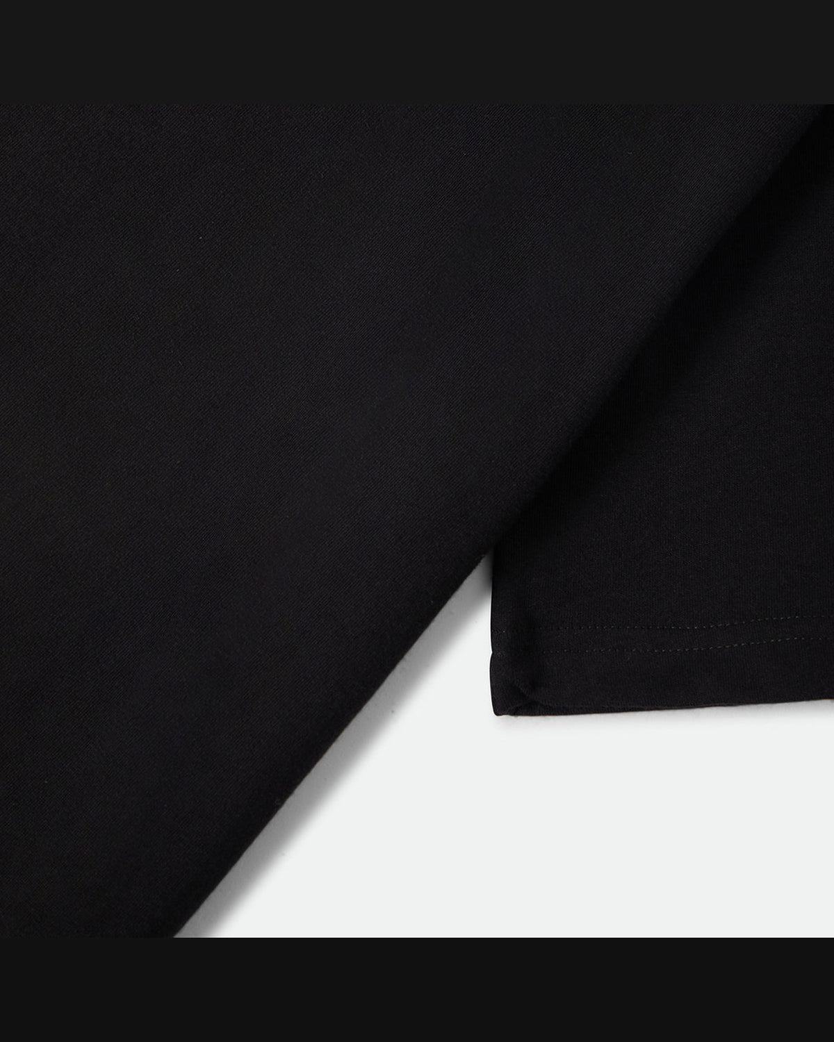 WILSHRE S/S BOXED CROP - BLACK
