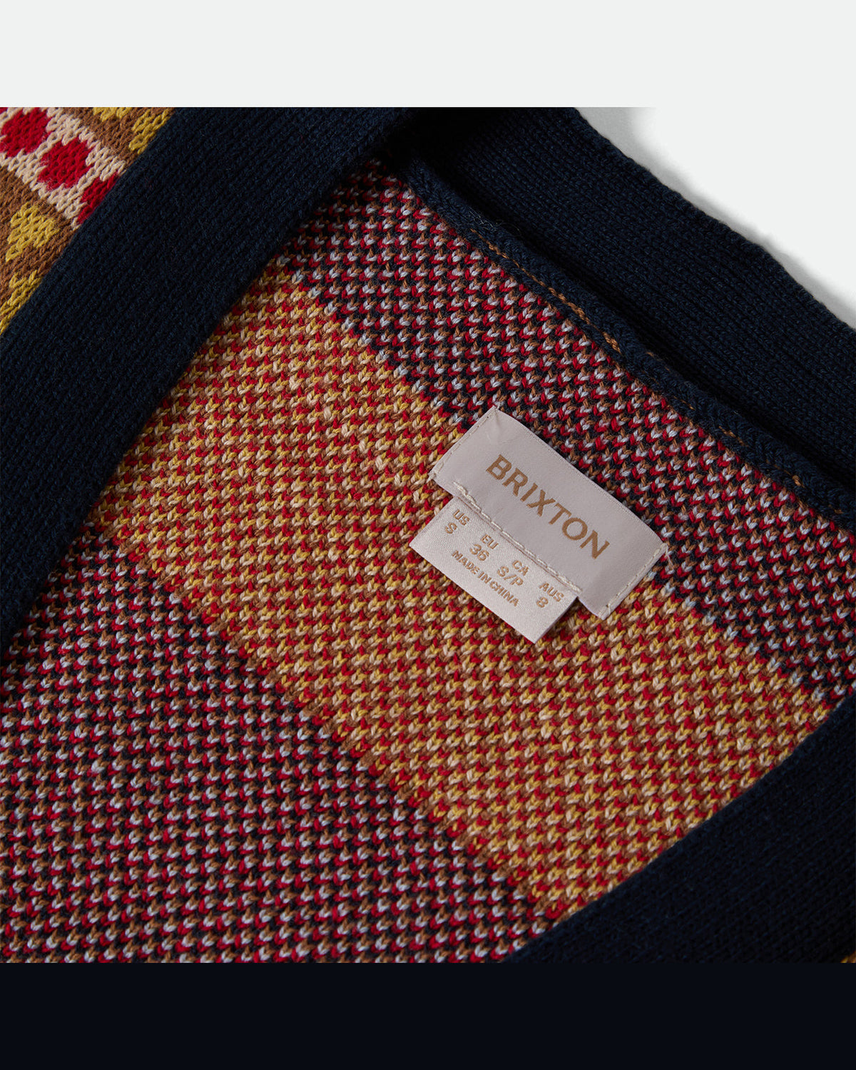 WINTER RACING CARDIGAN - MULTI RACING STRIPE