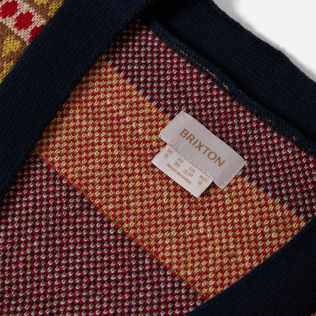 WINTER RACING CARDIGAN - MULTI RACING STRIPE