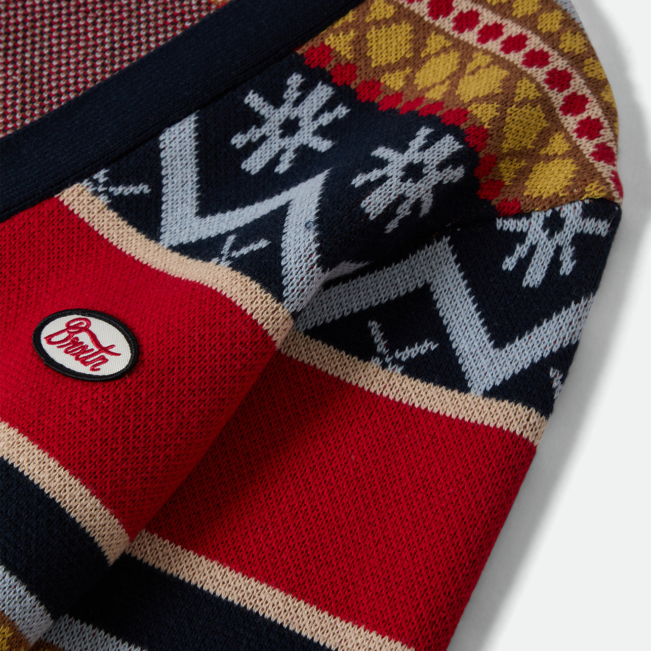 WINTER RACING CARDIGAN - MULTI RACING STRIPE