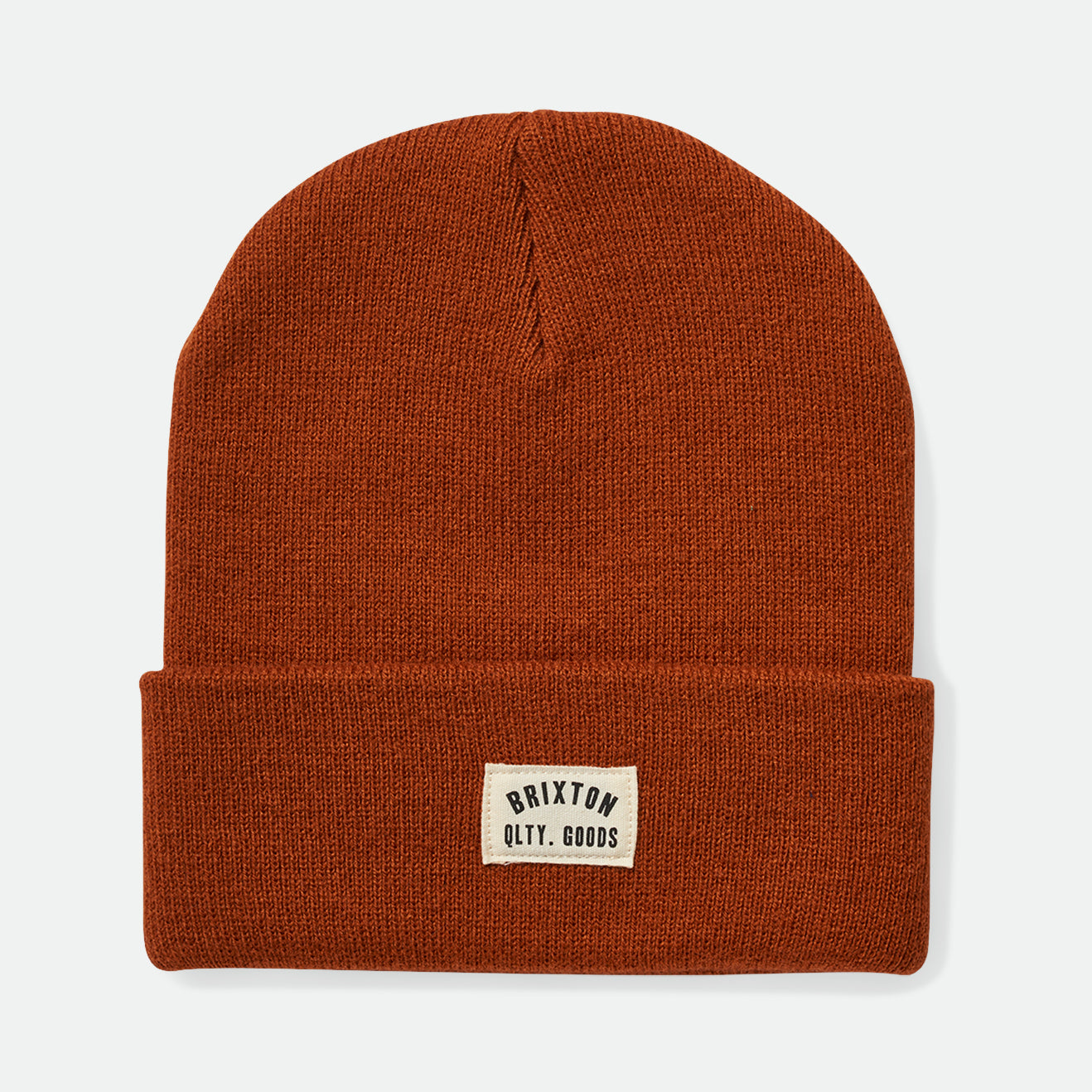 WOODBURN WATCH CAP BEANIE-RUST ORANGE