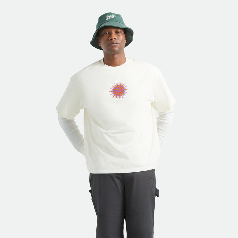 ZEPHYR S/S OVERSIZED TEE - CREAM