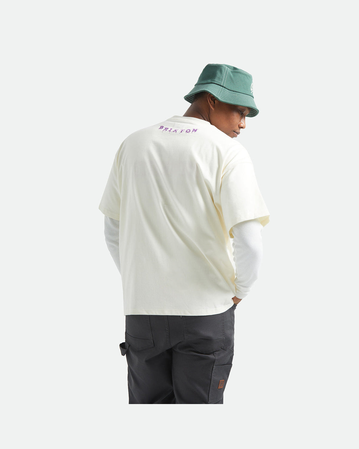 ZEPHYR S/S OVERSIZED TEE - CREAM