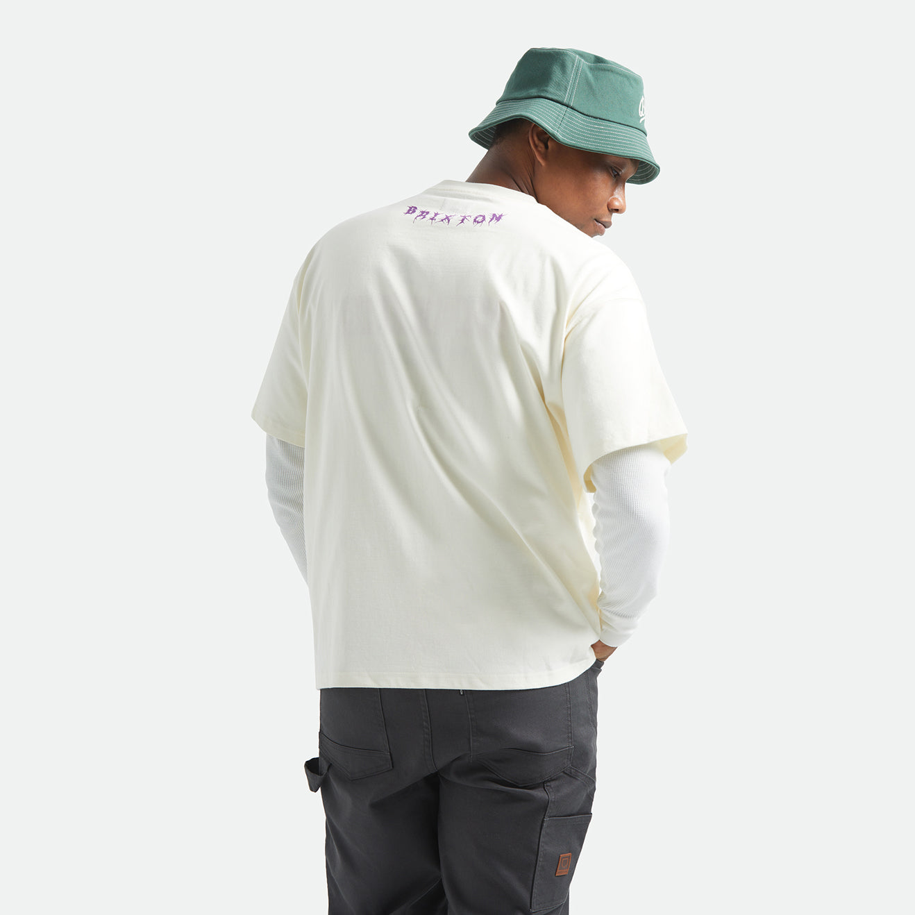 ZEPHYR S/S OVERSIZED TEE - CREAM