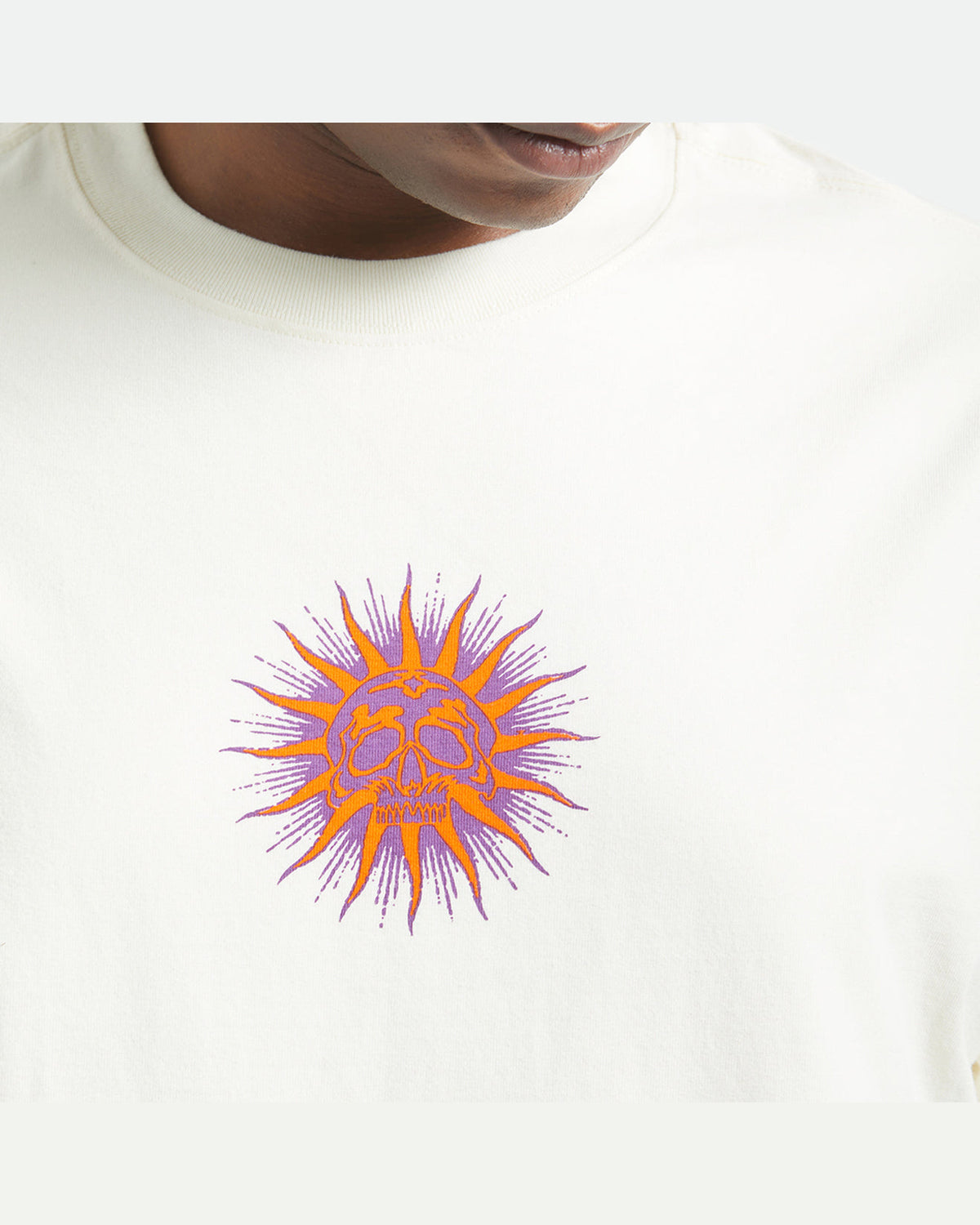 ZEPHYR S/S OVERSIZED TEE - CREAM