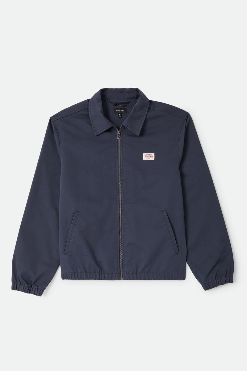 TRADEMARK LW GARAGE ZIP JACKET - WASHED NAVY