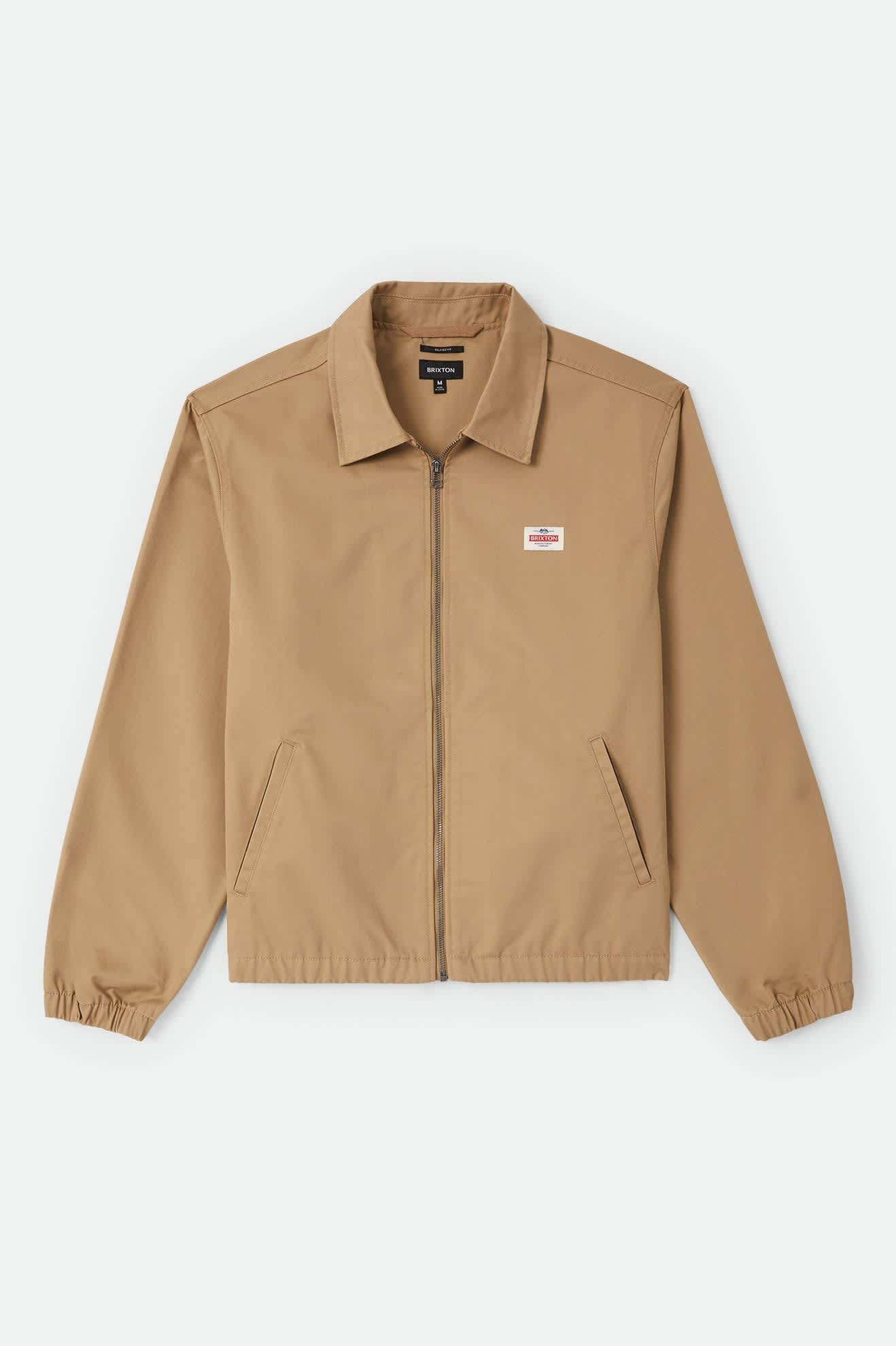 TRADEMARK LW GARAGE ZIP JACKET - BRITISH KHAKI