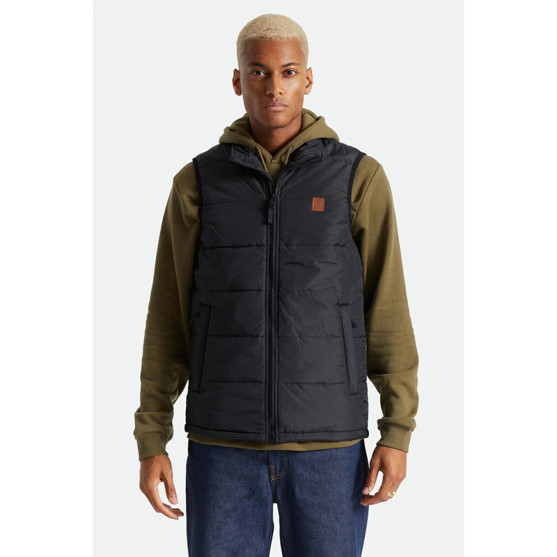 CASS PUFFER VEST - BLACK