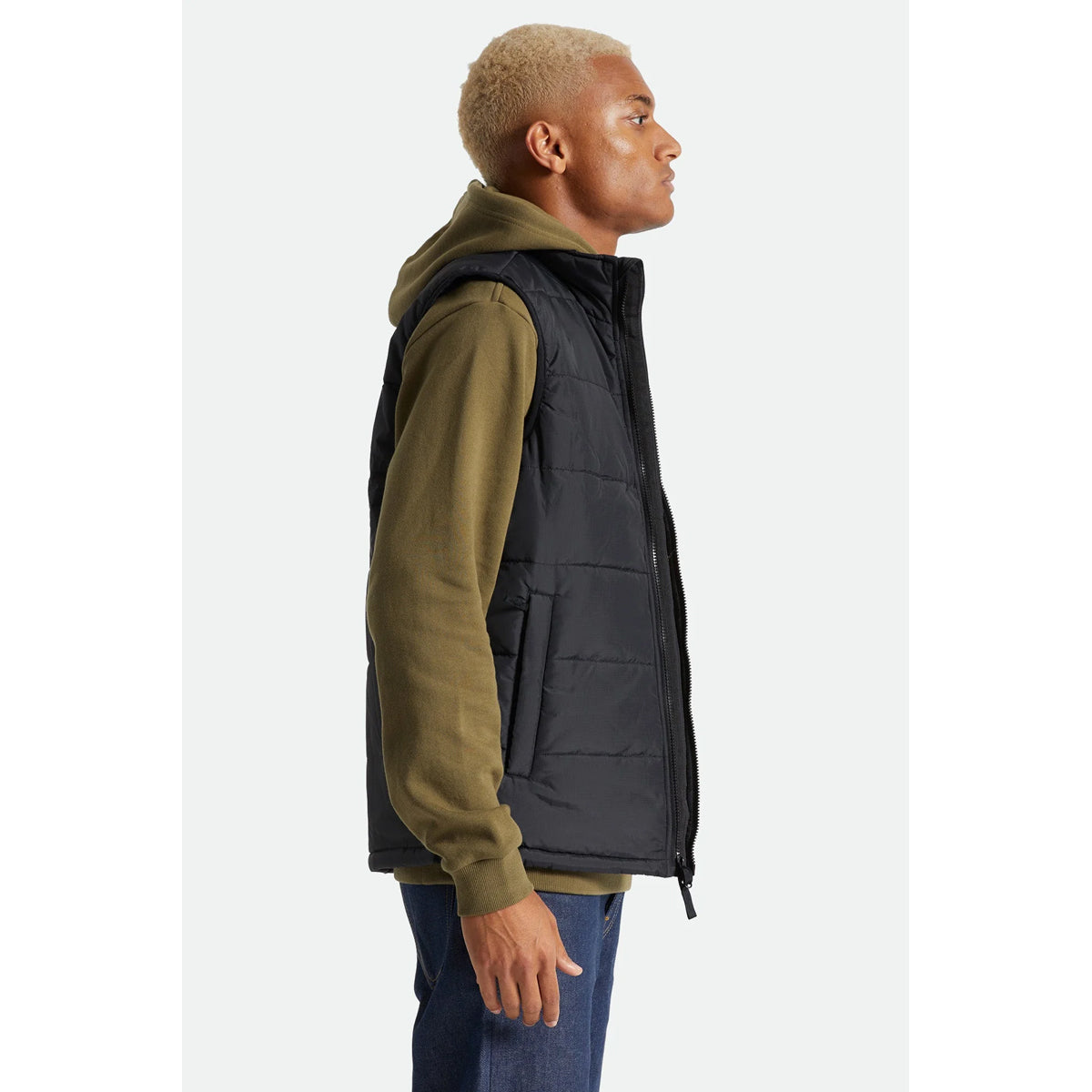 CASS PUFFER VEST - BLACK