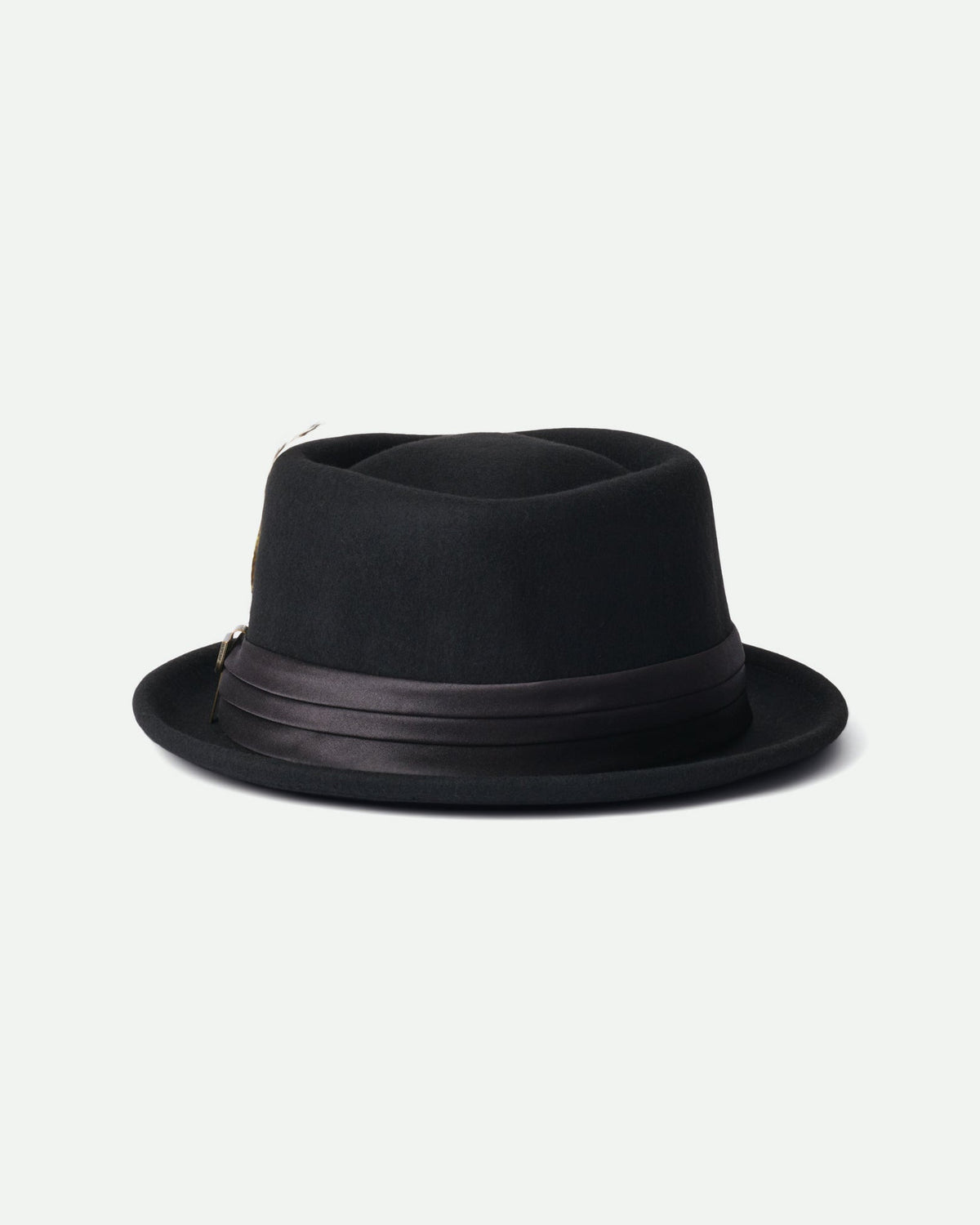 STOUT PORK PIE - BLACK/BLACK