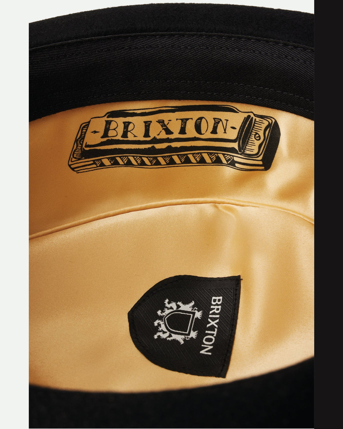STOUT PORK PIE - BLACK/BLACK