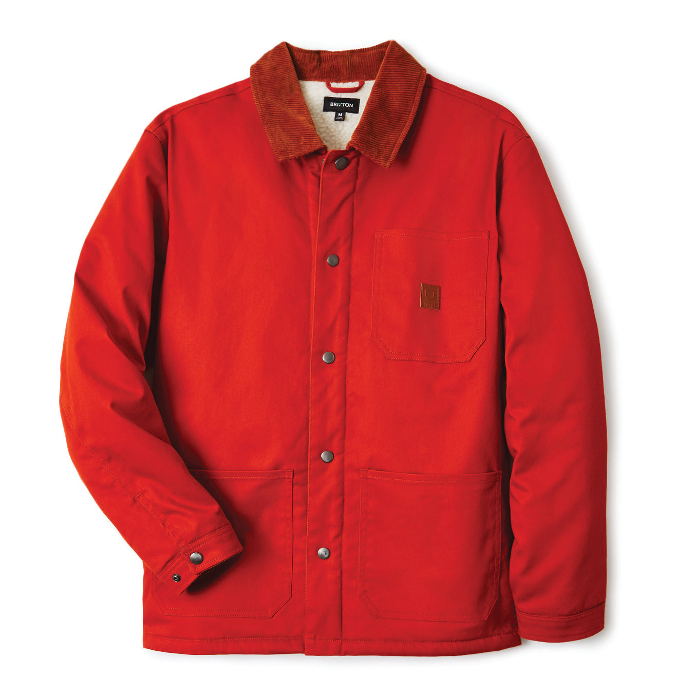 SURVEY X LINED CHORE COAT - PHOENIX ORANGE