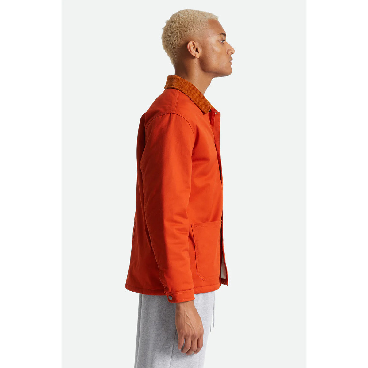 SURVEY X LINED CHORE COAT - PHOENIX ORANGE